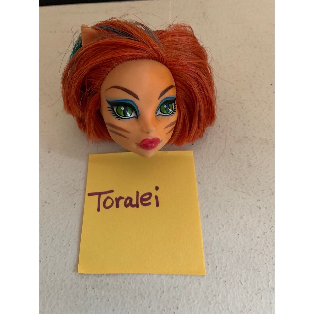 Monster High Doll Toralei Stripe Freaky Field Trip Head Only